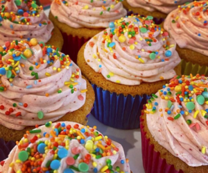 pride month cupcakes